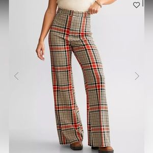 Free People Plaid Jules pants